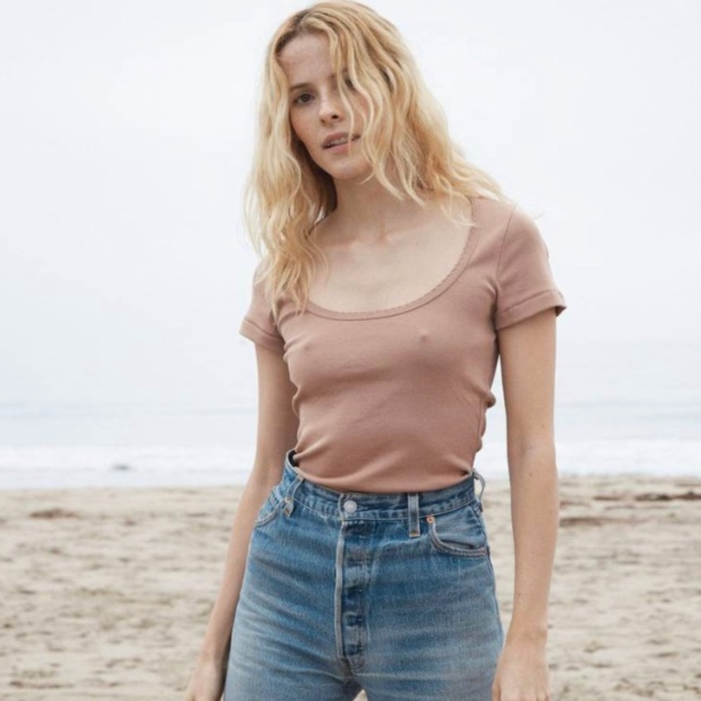 Brigitte Top in Tawny